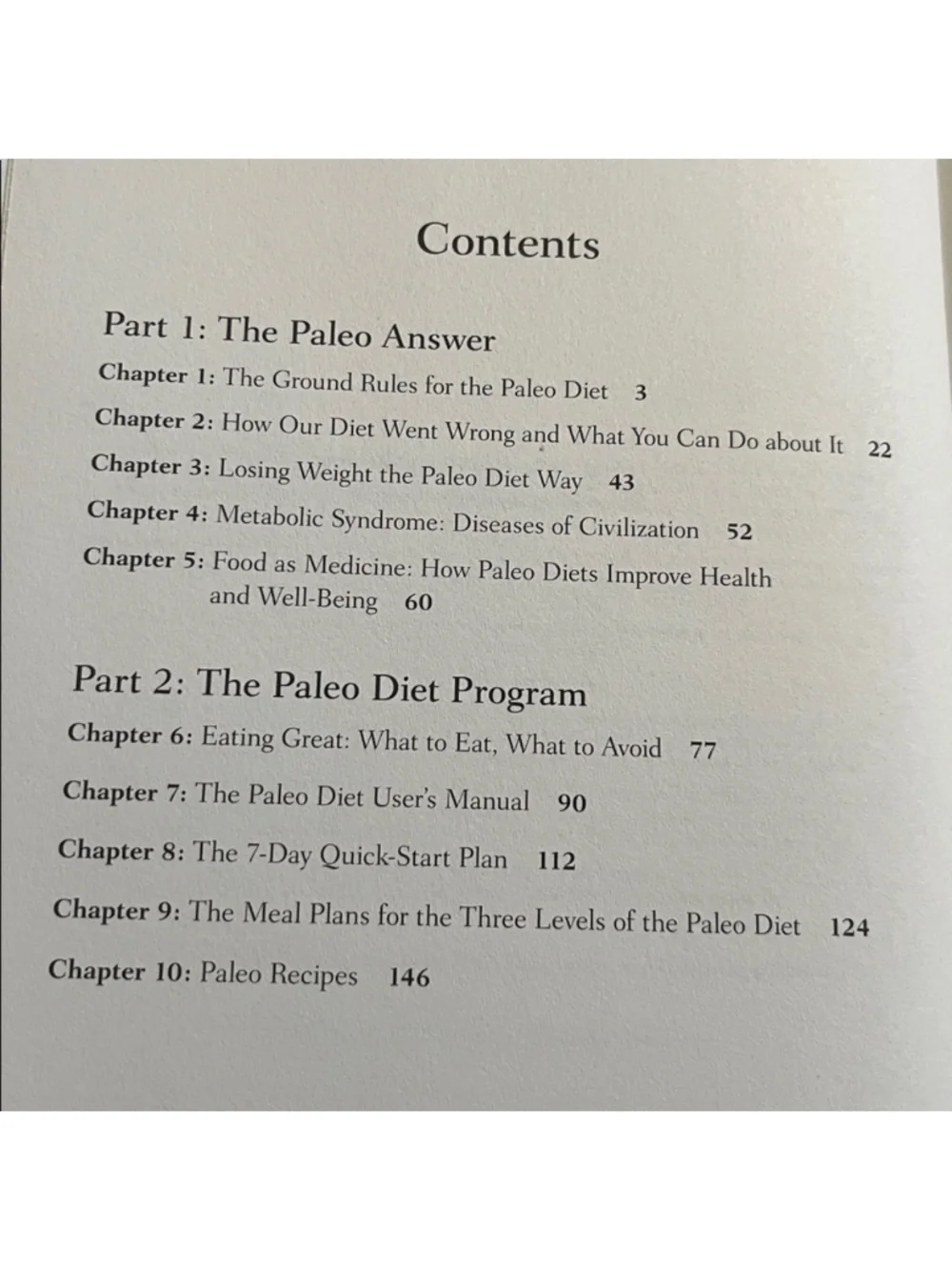 The Ultimate Paleo Diet by Loren Cordain, PhD EXC Hardcover Book
